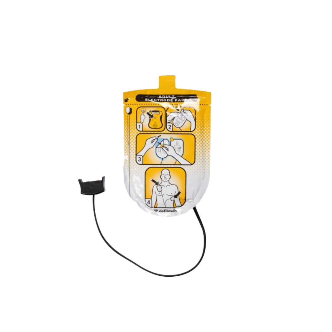 Lifeline AED AUTO trainingselektrode (Ansicht Vorderseite)