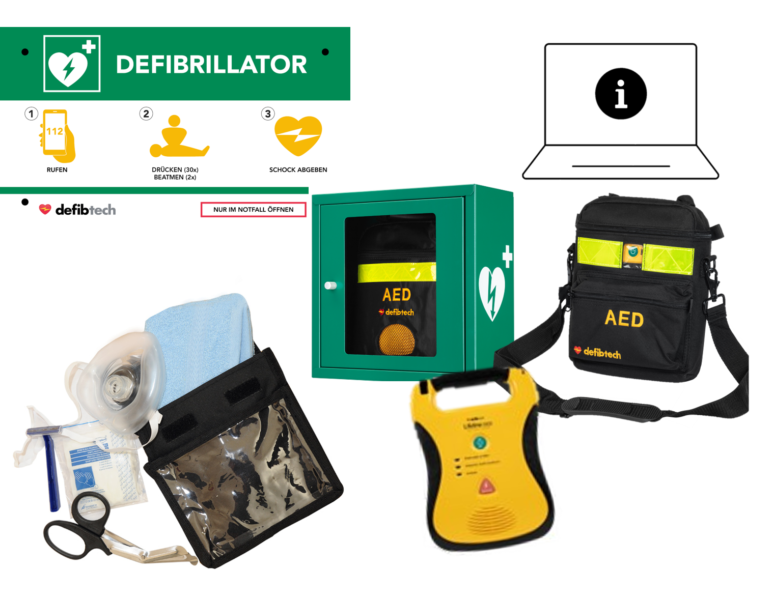 Kombipaket: Lifeline AED